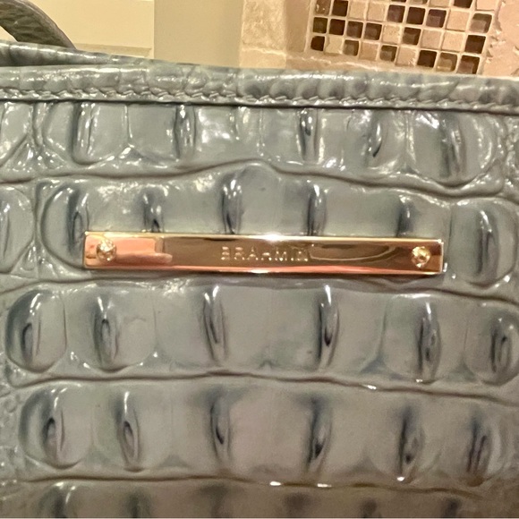 EUC Brahmin Sage Medium Asher & Trifold Wallet - Picture 7 of 8